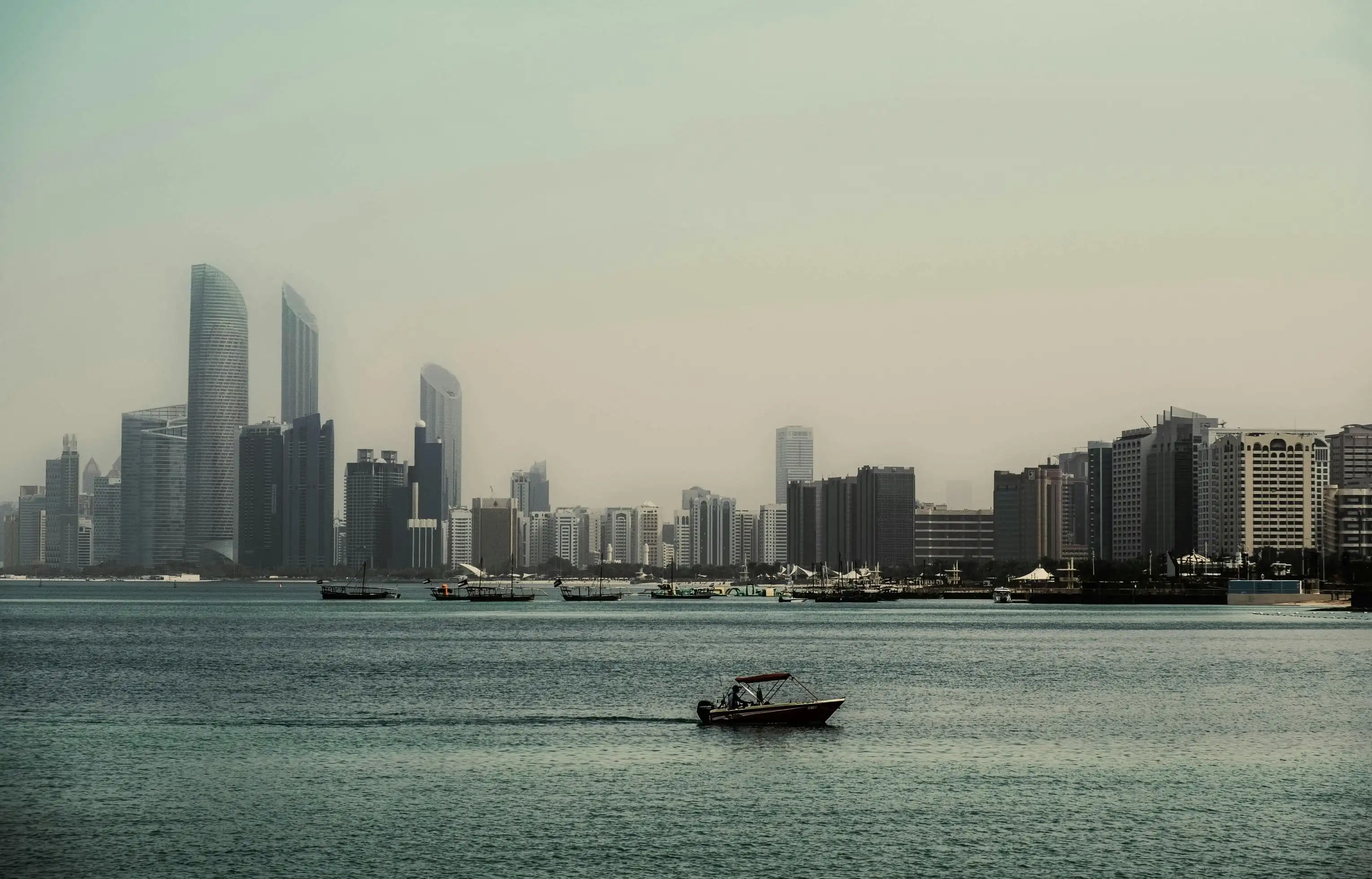 Skyline of أبوظبي