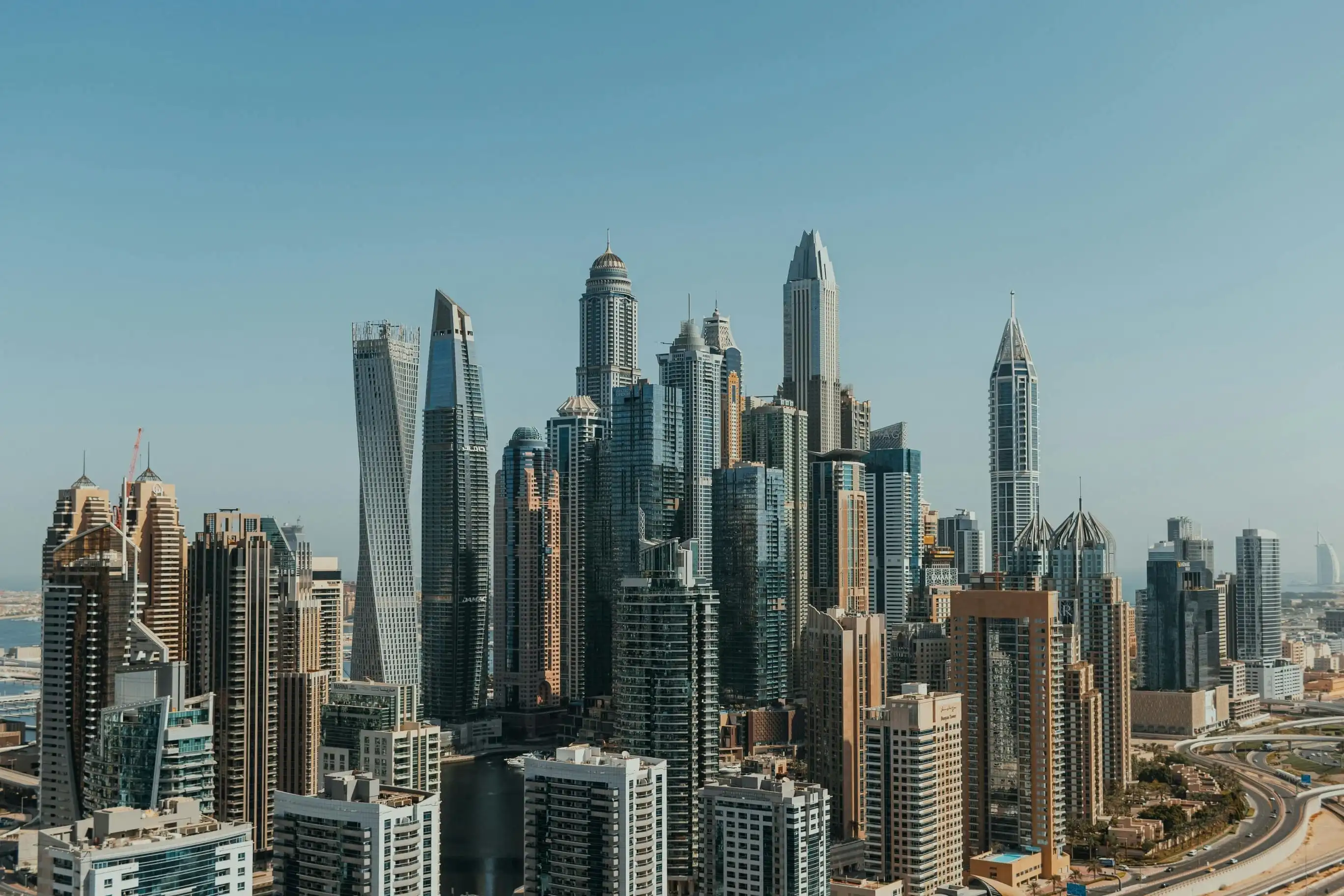 Skyline of دبي